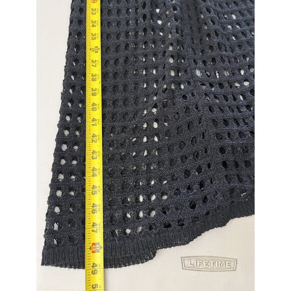 Scandi Minimalist Duster Cardigan One Size Quiet Luxury Preppy Old Money Witchy - Picture 12 of 13